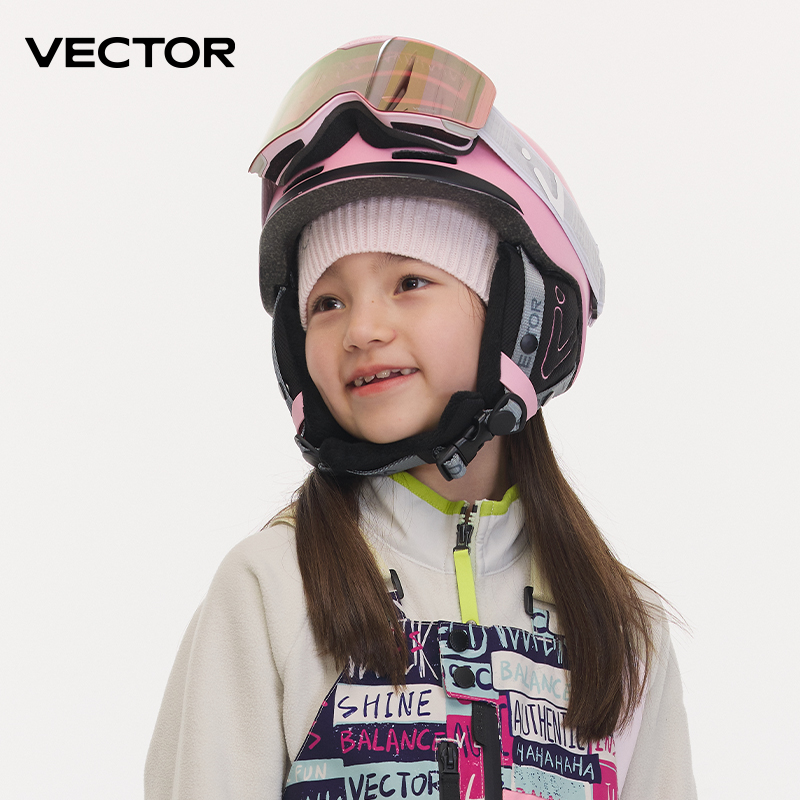 Sports Equipment Vector - VECTOR helm Ski anak, Perlengkapan Ski