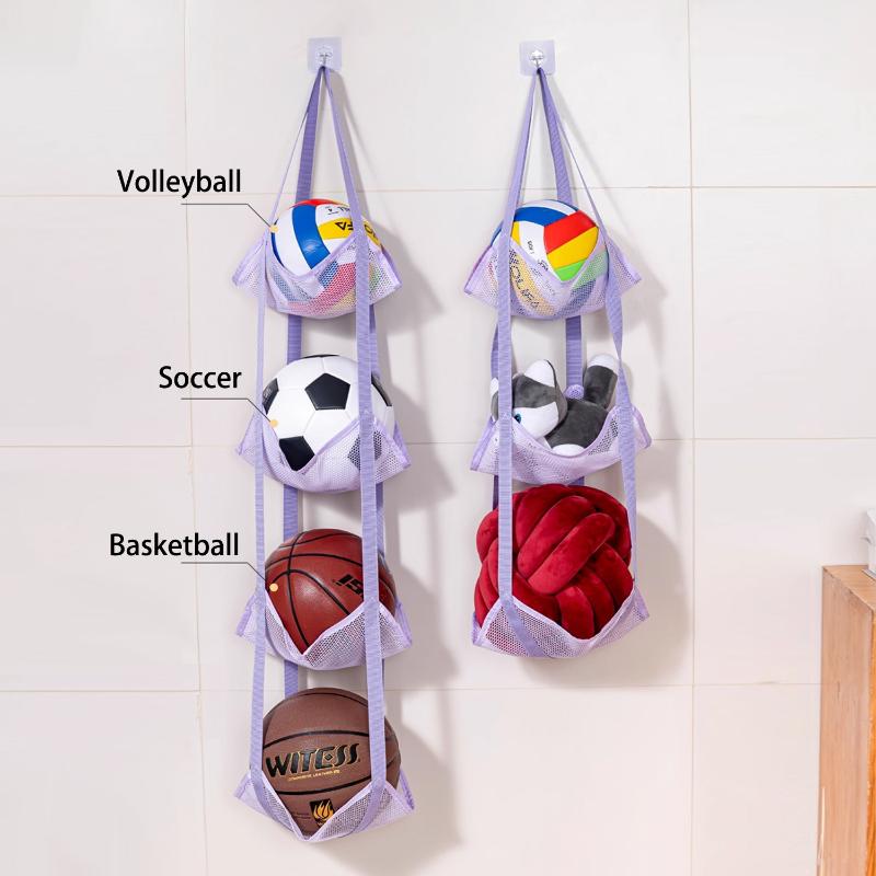 Sports Equipment Garage Organizer - Tas Gantung Penyimpanan Bola Baru yang