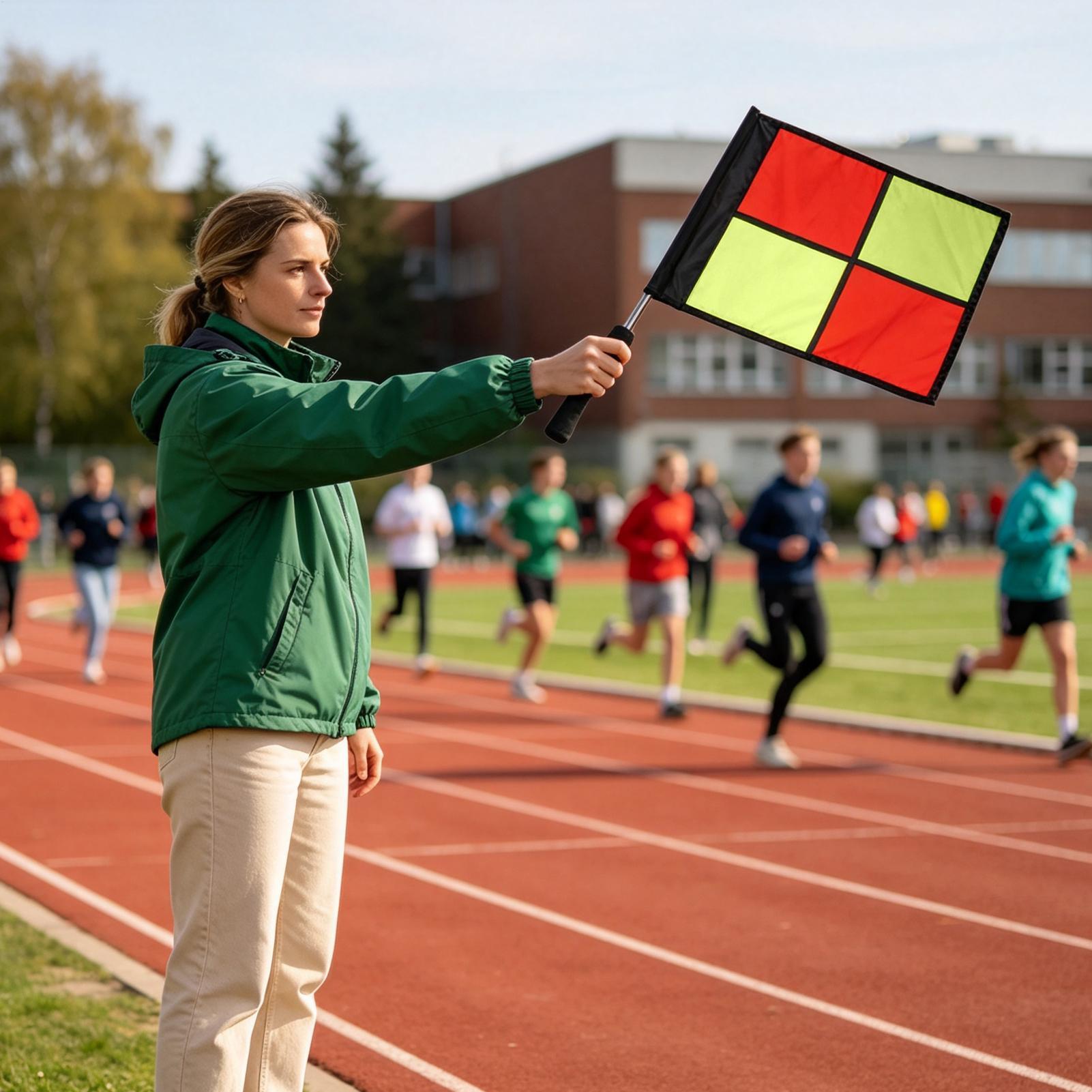 Sports Equipment Volleyball - Bendera Wasit Sepak Bola 2 Buah