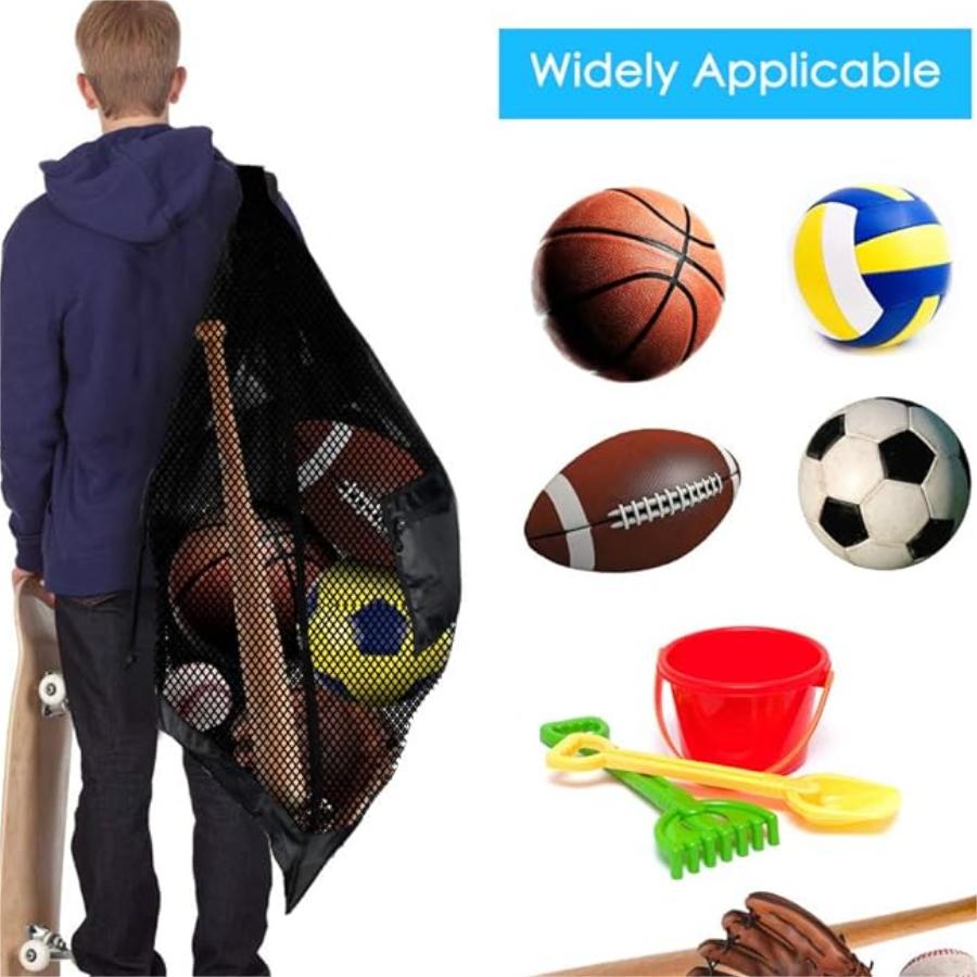 Tas olahraga jala besar dengan - Sports Equipment Volleyball ulasan dan harga