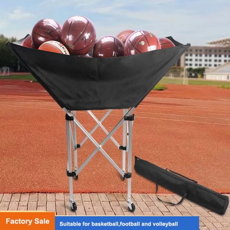 Troli Bola Latihan Lipat Porta - Sports Equipment Volleyball ulasan dan harga