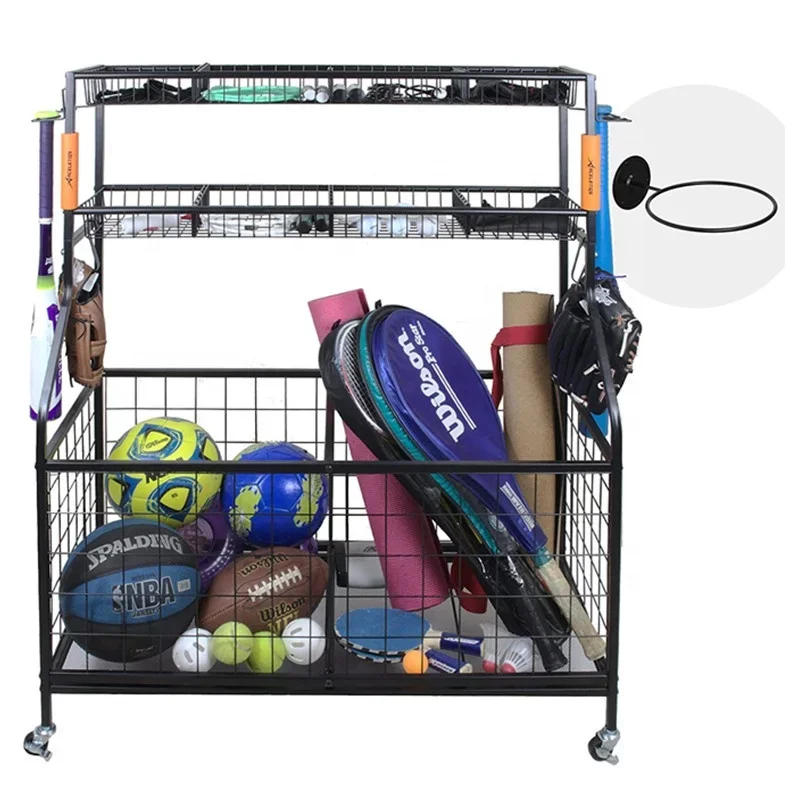 Organizer Penyimpanan Peralata - Sports Equipment Garage Organizer ulasan dan harga