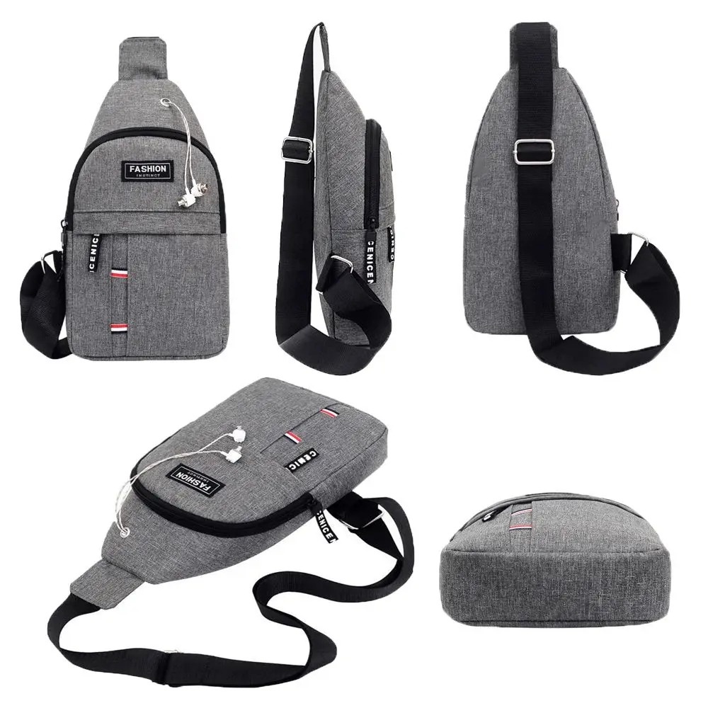 Tas Selempang Dada Kanvas Taha - Sports Equipment Box ulasan dan harga