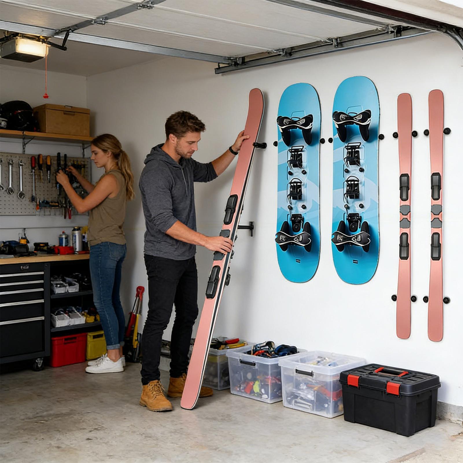 Penyangga Ski untuk Dinding, P - Sports Equipment Stores ulasan dan harga