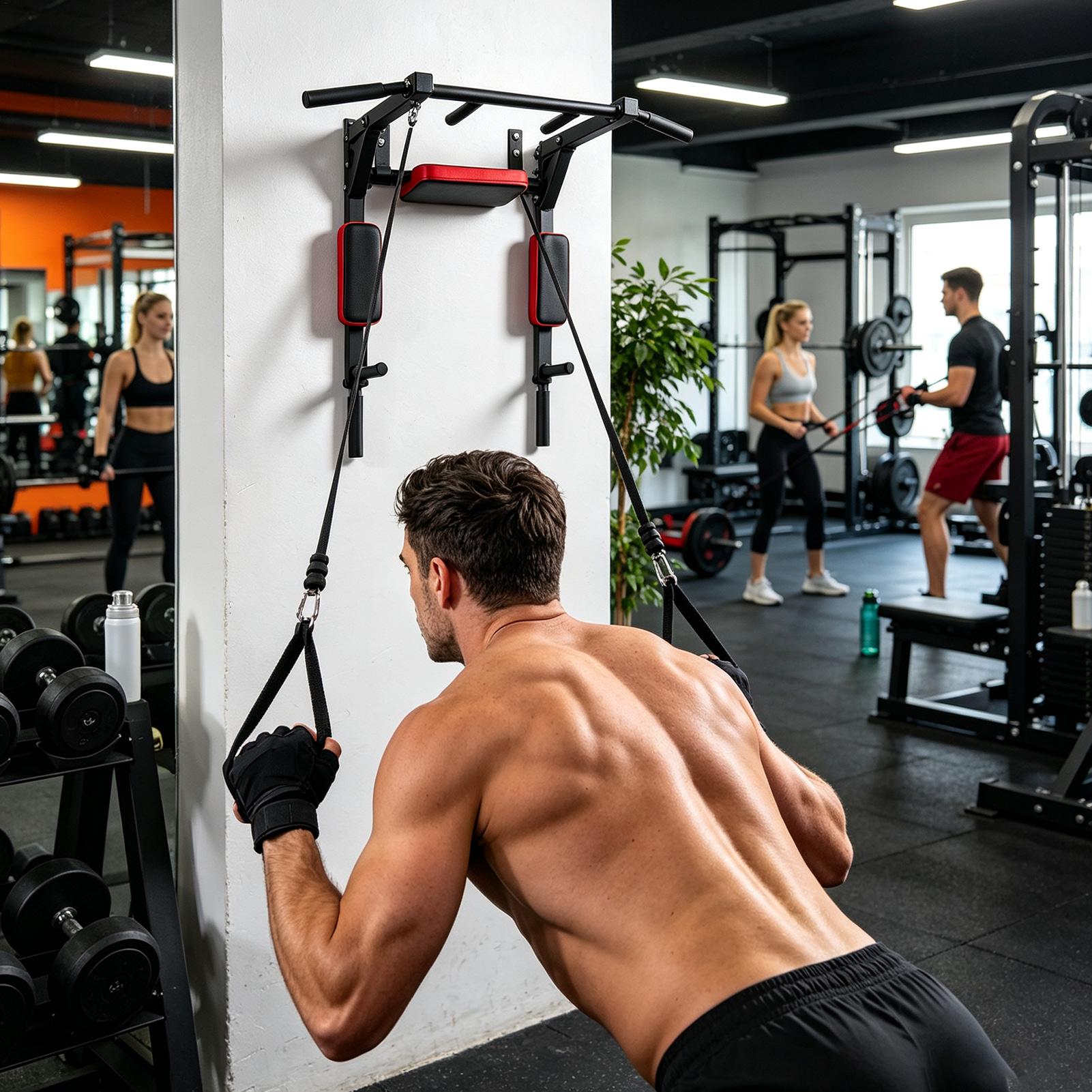 Bar Pull-up Dinding Multifungs - Sports Equipment Home ulasan dan harga